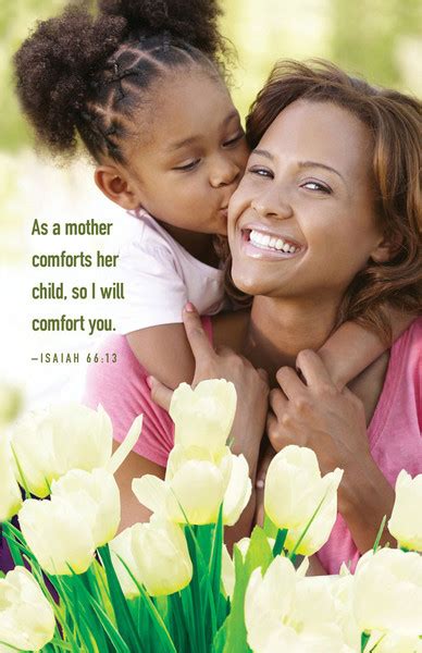 Church Bulletin 11 Mothers Day Isaiah 66 13 Pack Of 50