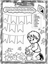 Junina Atividades Juninas Infantil Educação João Prontas Junho Pré Colorido Suh Trabalhar Educativas Historia Acessar Nordeste Escolar Planejamento sketch template