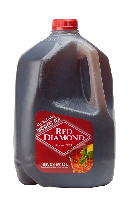 red diamond unsweet tea gallon hiland dairy