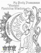 Coloring Birth Pregnancy Pages Affirmation Pregnant Printable Mermaid Affirmations Adults Colouring Unassisted Journal Divyajanani Sketchite Yoga Midwifery Color Template Natural sketch template