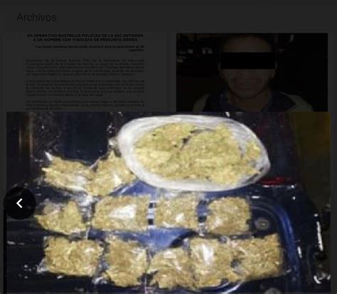 capturan  presunto narcomenudista  bolsas de marihuana mvs noticias