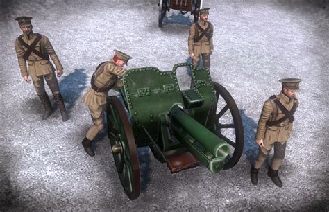 Qf 4 5 Inch Howitzer Image The Great War Mod For