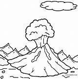Volcano Vulkan Volcan Colorir Volcanes Cool2bkids Desenhos Vulcão Natureza Volcán Volcanoes Tsunami Erupción Kilauea Drucken Paginas Volcanic Vulcao Ausdrucken Malvorlagen sketch template