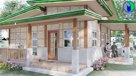 modern bahay kubo amakan house design native house hd vdeo