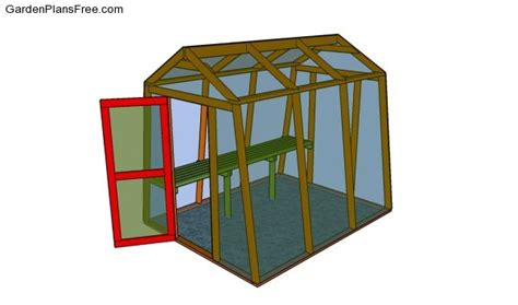 greenhouse table plans  garden plans   build