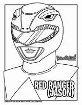 Rangers Morphin Coloringhome Colouring sketch template