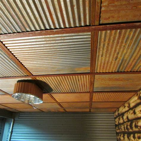 corrugated ceiling tiles dakotatin  rusher products llc