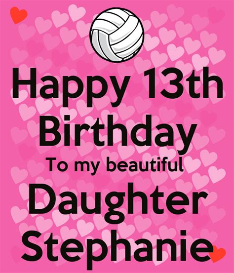 happy  birthday   beautiful daughter stephanie poster mom