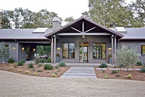 modern farmhouse exterior designs  insidecoratecom ranch style homes ranch style house