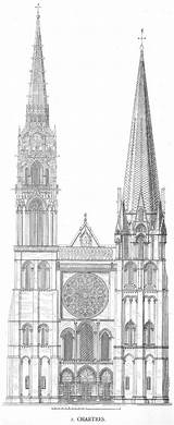 Chartres Catedral Gotico Kathedrale Cattedrale Gótica Cathédrale Gebäude Gotische Arhitectura Mediu Gotica Explorando Paisagista Replicated Paulus Lutheran Amiens Cathedrals Fantastico sketch template