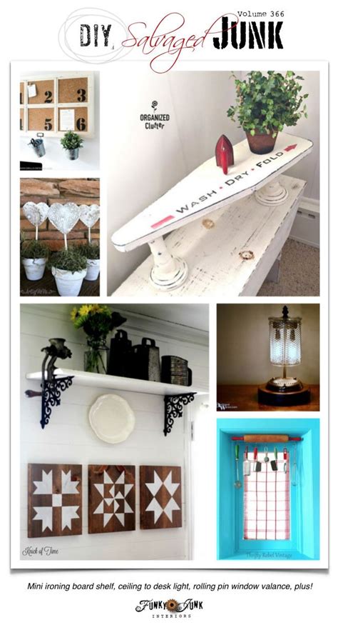 diy salvaged junk projects funky junk interiors