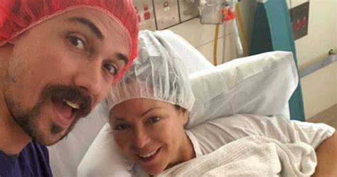 aussie tv star tania zaetta 48 gives birth to twins after undergoing