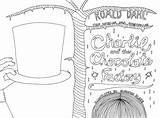 Coloring Chocolate Charlie Factory Pages Wonka Roald Dahl Willy Printable Colouring Kids Crafts Colour Activities Golden Ticket Gloop Augustus Candy sketch template