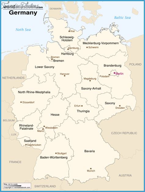 germany map travelsfinderscom