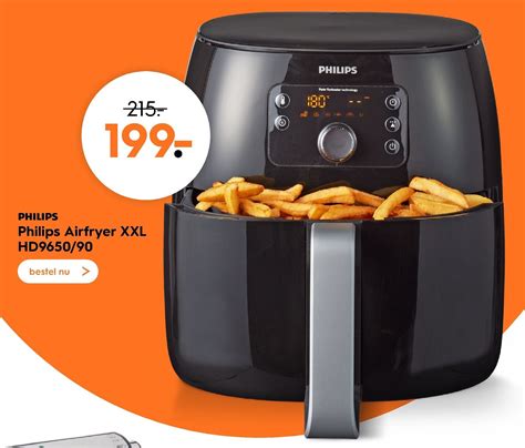 philips airfryer xxl hd aanbieding bij blokker