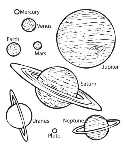 solar system coloring pages coloringrocks solar system coloring