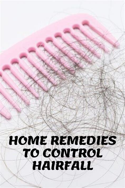 Home Remedies To Control Hairfall In 2020 Home Remedies Hair Fall