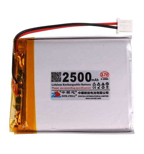 lipo battery  mah lightweight rechargeable battery