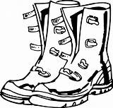 Boots Drawing Hiking Combat Rain Openclipart Boot Clip Clipartmag Onlinelabels Wellington sketch template
