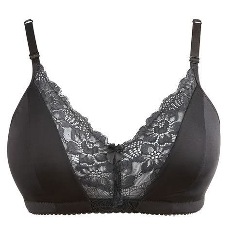 ahh by rhonda shear women s soft cup leisure bra with contrasting lace