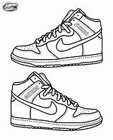 Coloring Tennis Pages Shoes Shoe Comments Printable sketch template
