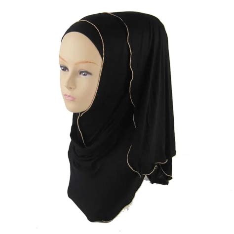 muslim hijab national style chain creative turban turban shawls islamic