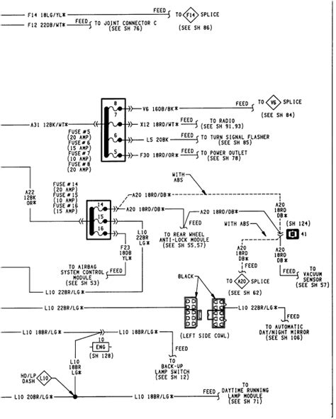 dodge ram ignition switch wiring diagram mechanical qa