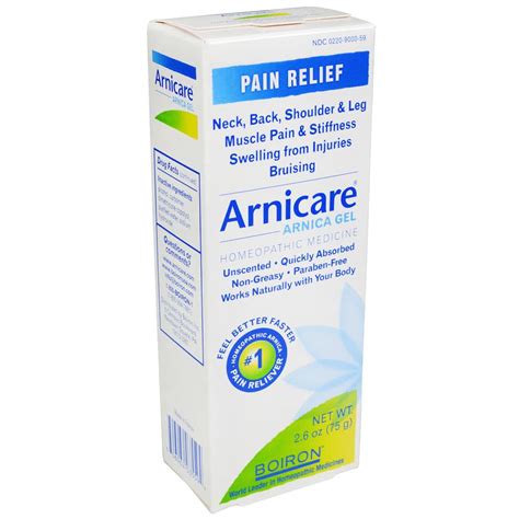 arnicare gel 75g new formula formerly named arnica gel feelgood natural health