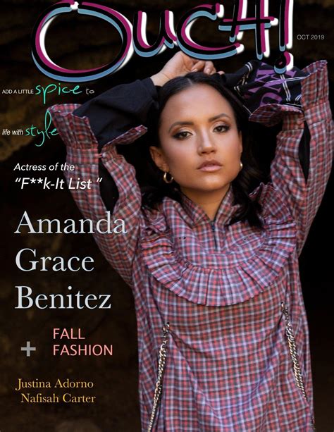 Amanda Grace Benitez Spice It Up – Ouch Magazine