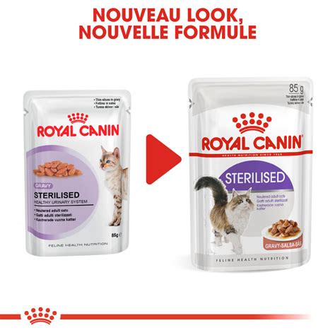 Royal Canin Sterilised En Sauce Pâtée Pour Chat Pas Cher
