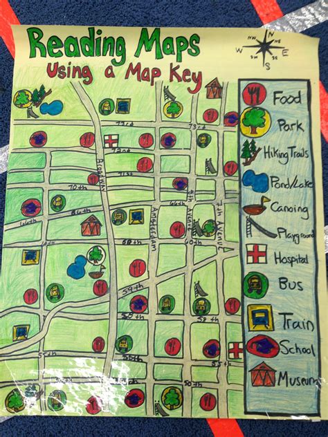 reading maps   map key  grade pinterest social studies geography  map skills