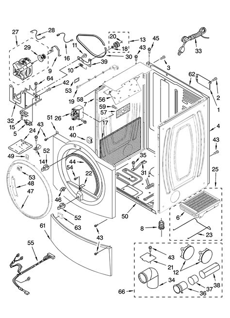 kenmore dryer wiring schematic