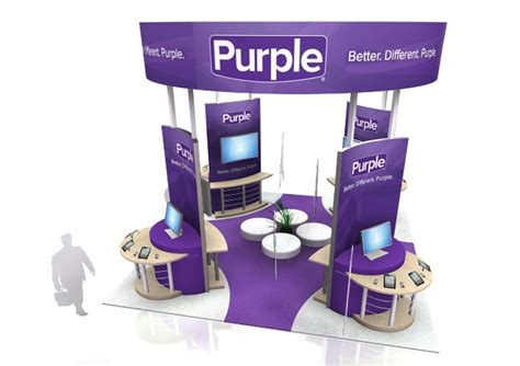 purpleb tradeshow booth tradeshow booth booth design exhibition