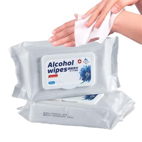 pcs disposable wipes disposable hand cleaning prep pads large wet
