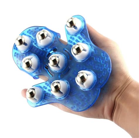 roller ball body massage glove