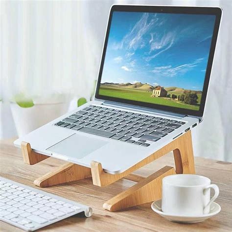 laptop stand   inches aluminum bracket folding portable macbook laptop holder shopee