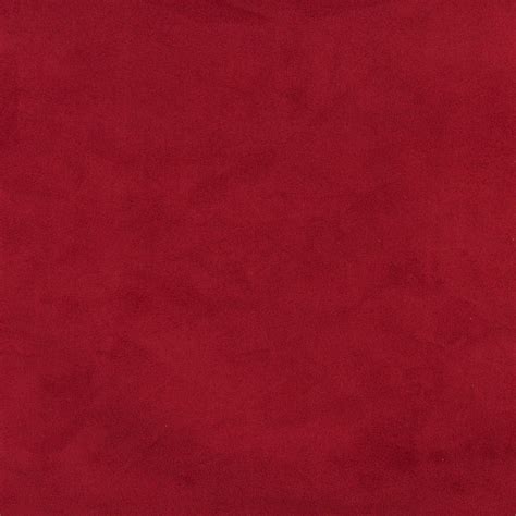 dark red microsuede suede upholstery fabric   yard