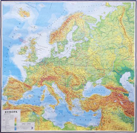 Detaljna Karta Europe Karta