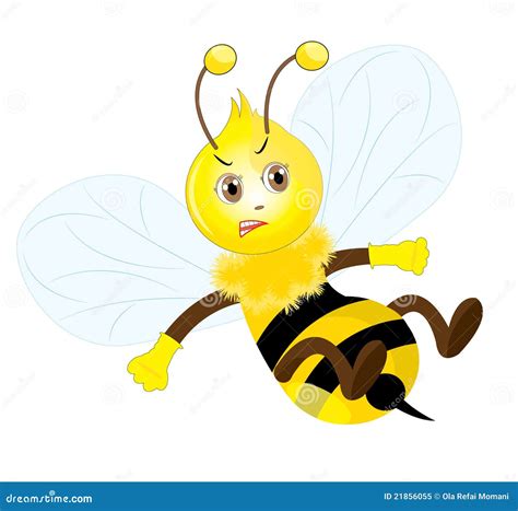 angry bee royalty  stock photo image