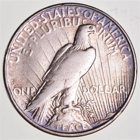 peace silver dollar denver minted  silver property room