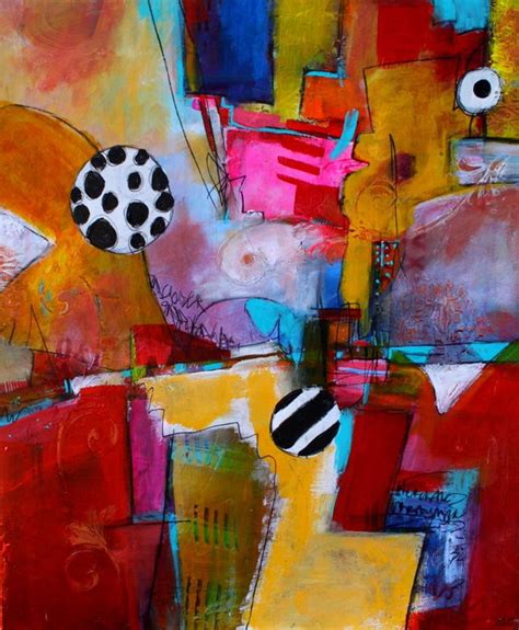 print stunning colors  reds teal yellow blues etsy art painting abstract