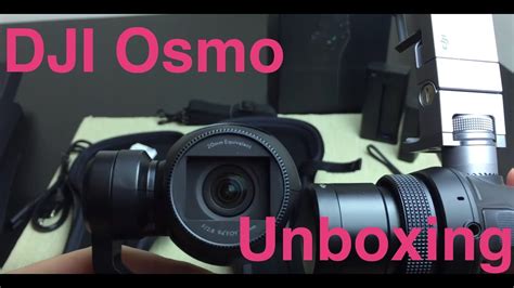 dji osmo unboxing detailed  quadcopterguide youtube
