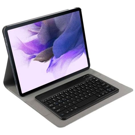 case premium qwerty bluetooth keyboard case zwart samsung galaxy tab  fe belsimpel