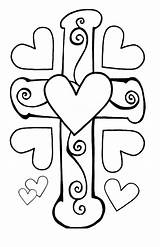 Coloring Pages Valentine Religious Christian Color Getcolorings Printable sketch template