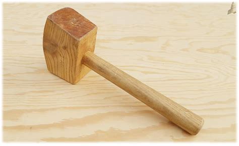 maillet de menuisier ebeniste diy wooden hammer latelier bricolage dun compagnon du bois