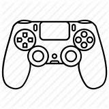 Controller Ps4 Playstation Icon Coloring Drawing Games Console Pages Outline Drawings Template Sketch Game Ps3 Nintendo Xbox Switch Icons Getdrawings sketch template