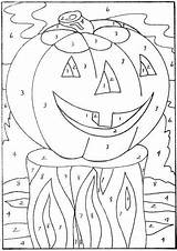 Halloween Numbers Coloring Pages Color Picasa Web Paint Number Számok Szerint Zsuzsi Albums Picasaweb Google sketch template
