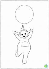Coloring Dinokids Teletubbies Close Pages sketch template