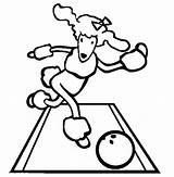 Bowling Coloring Pages Color Cliparts Printable Clipart Library sketch template