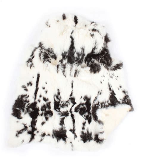 rabbits fur plates xcm leather house fur buckles